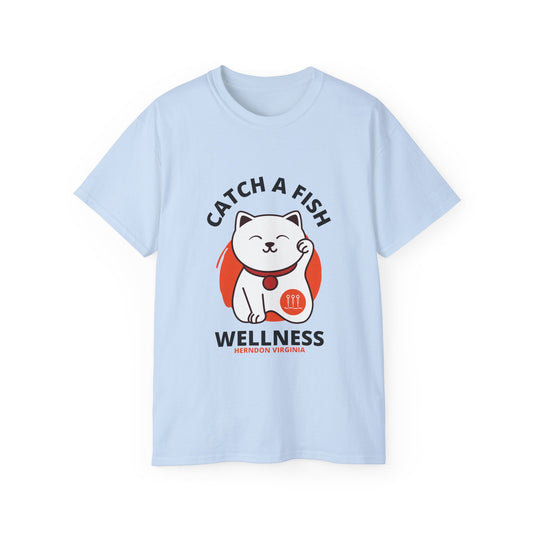 "CAF" Lucky Cat Unisex Ultra Cotton Tee
