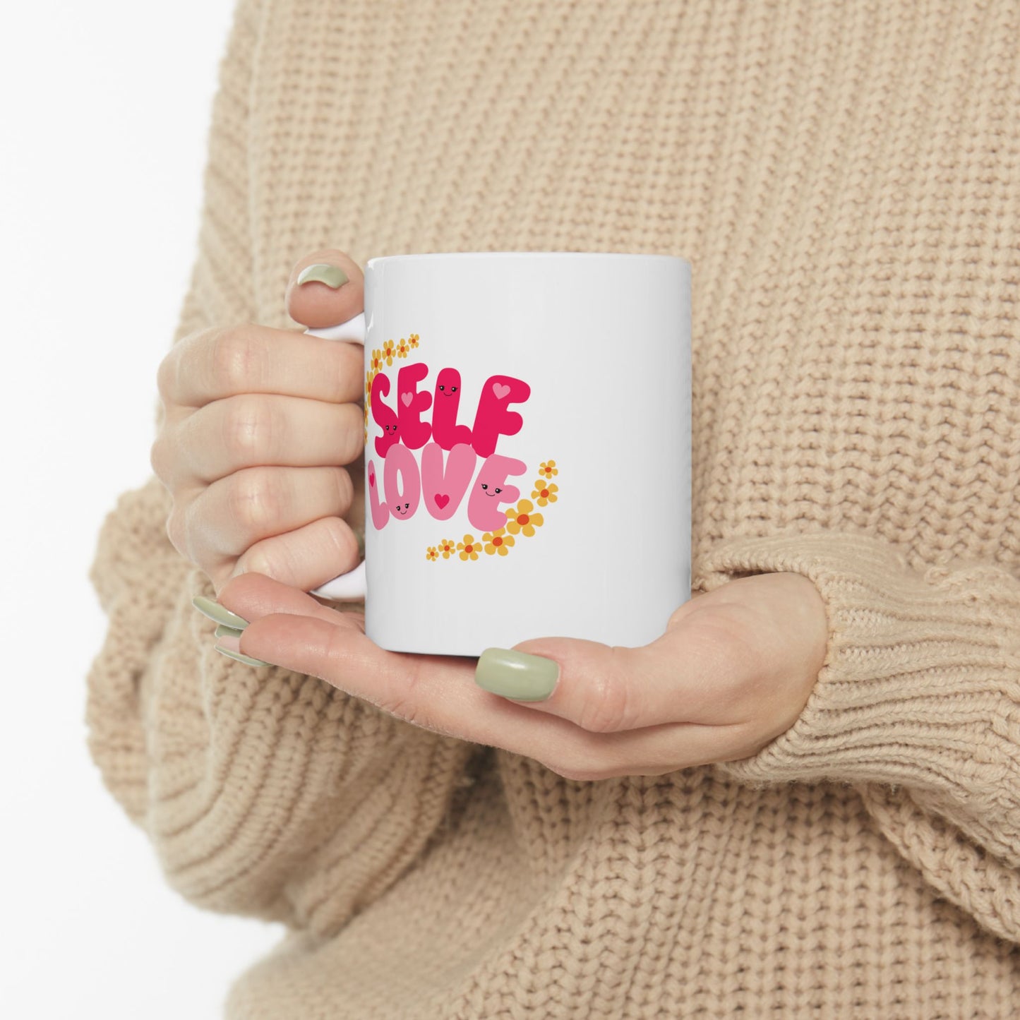 Self Love Ceramic Mug, (11oz)