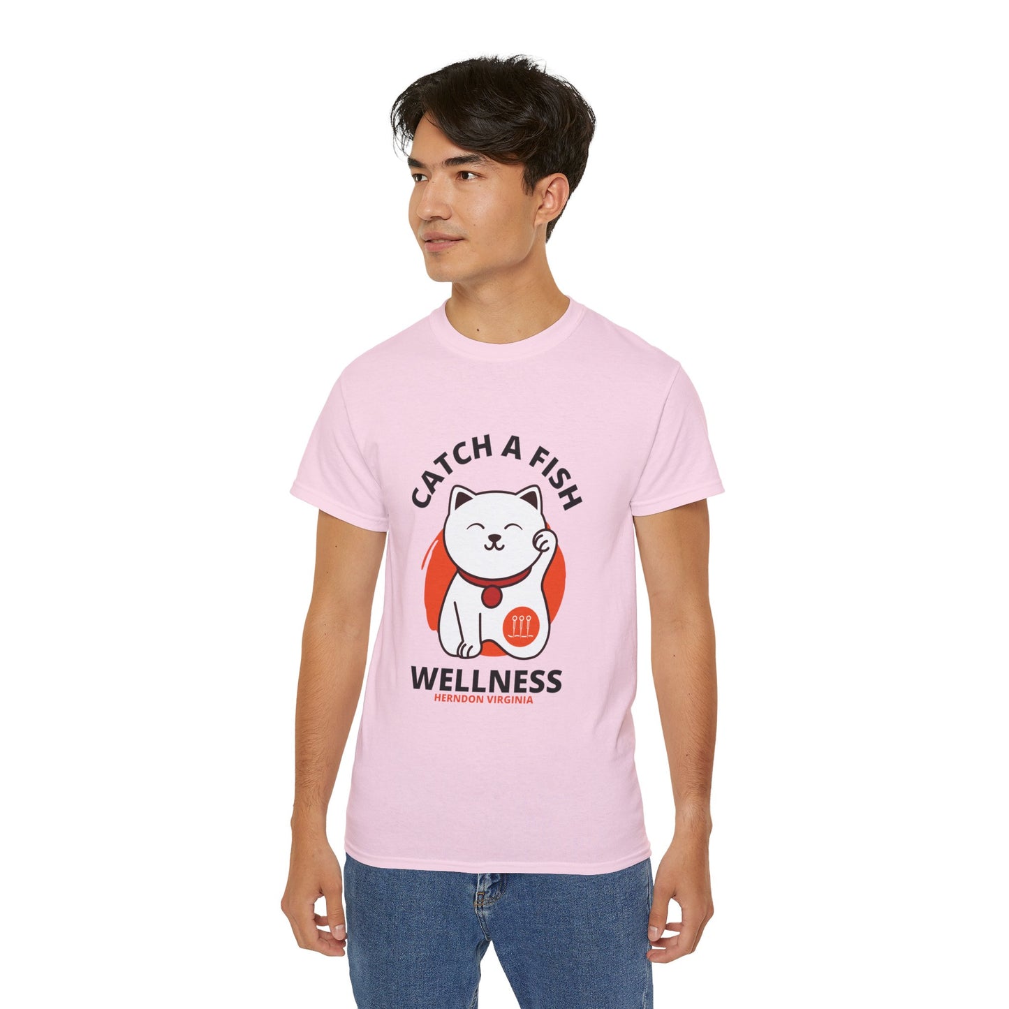 "CAF" Lucky Cat Unisex Ultra Cotton Tee