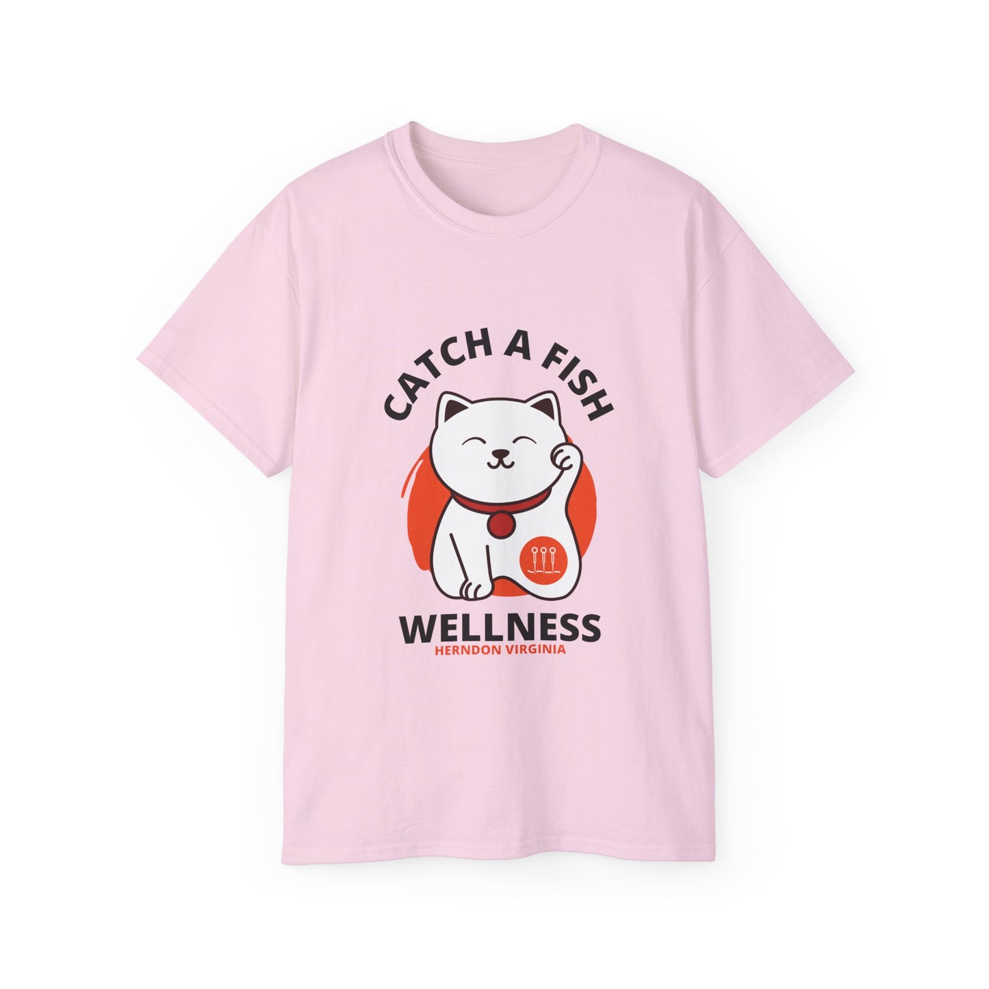 "CAF" Lucky Cat Unisex Ultra Cotton Tee
