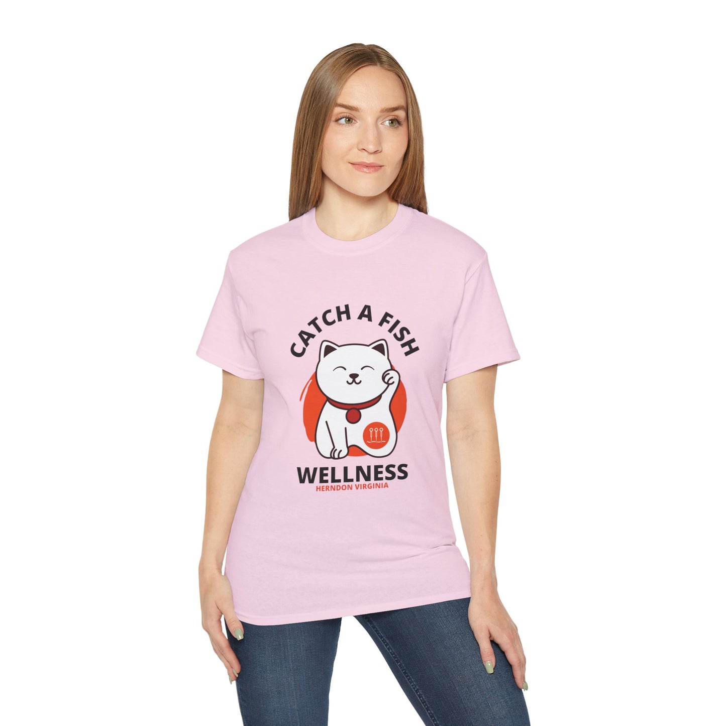 "CAF" Lucky Cat Unisex Ultra Cotton Tee