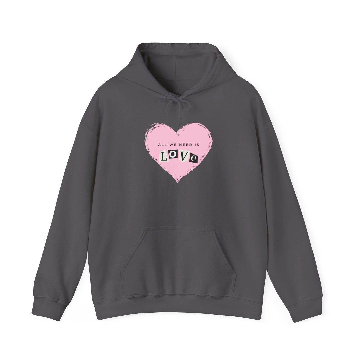 "All we need is love" Unisex Heavy Blend™ Hooded Sweatshirt