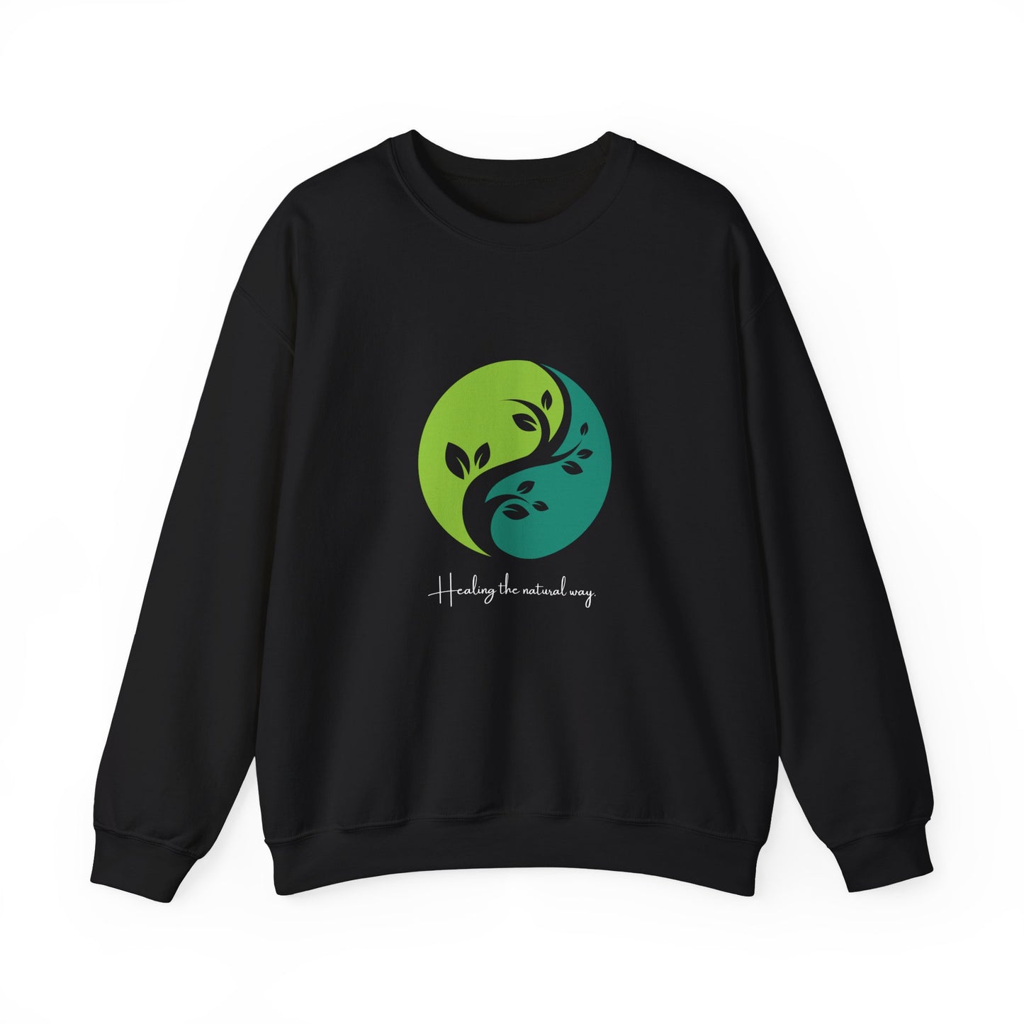 "Healing the natural way" Unisex Heavy Blend™ Crewneck Sweatshirt