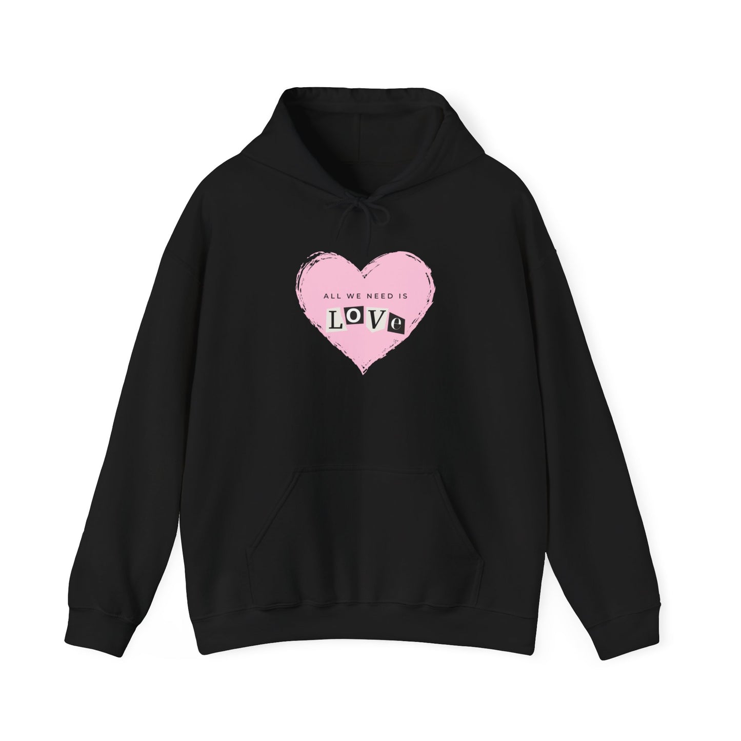 "All we need is love" Unisex Heavy Blend™ Hooded Sweatshirt