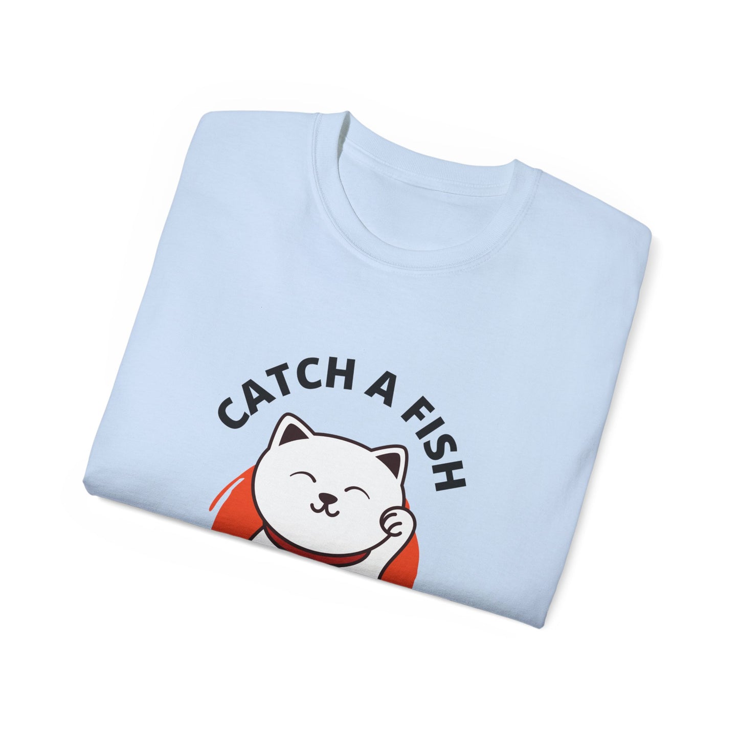 "CAF" Lucky Cat Unisex Ultra Cotton Tee