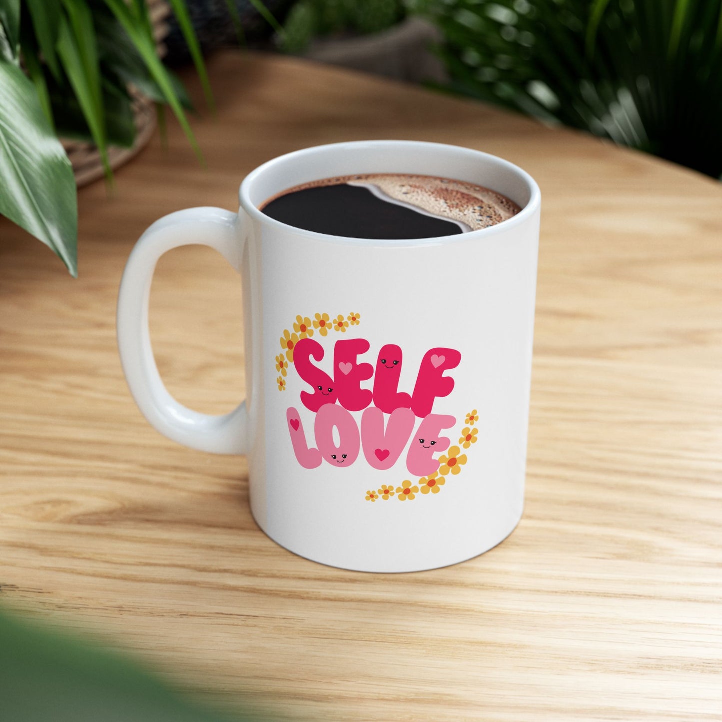 Self Love Ceramic Mug, (11oz)