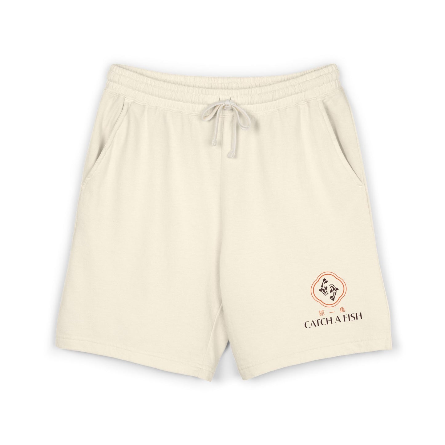 Unisex Garment-Dyed Lightweight Fleece Sweat Shorts