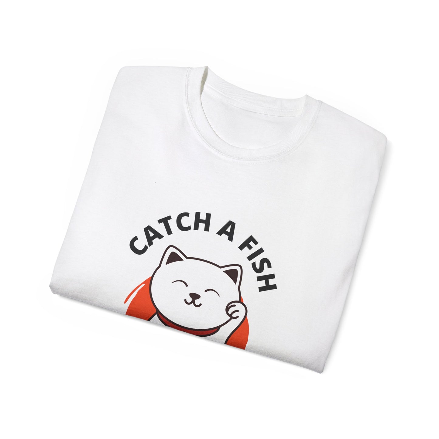 "CAF" Lucky Cat Unisex Ultra Cotton Tee