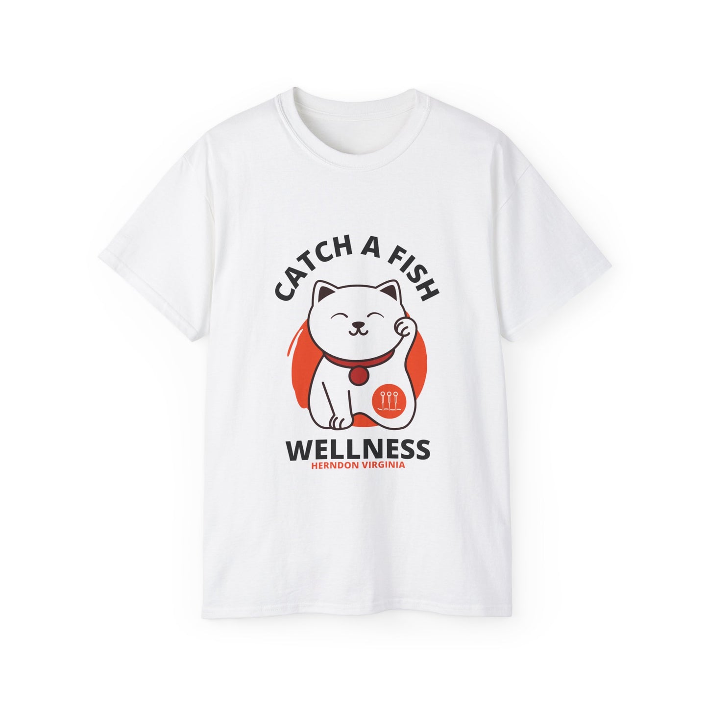 "CAF" Lucky Cat Unisex Ultra Cotton Tee