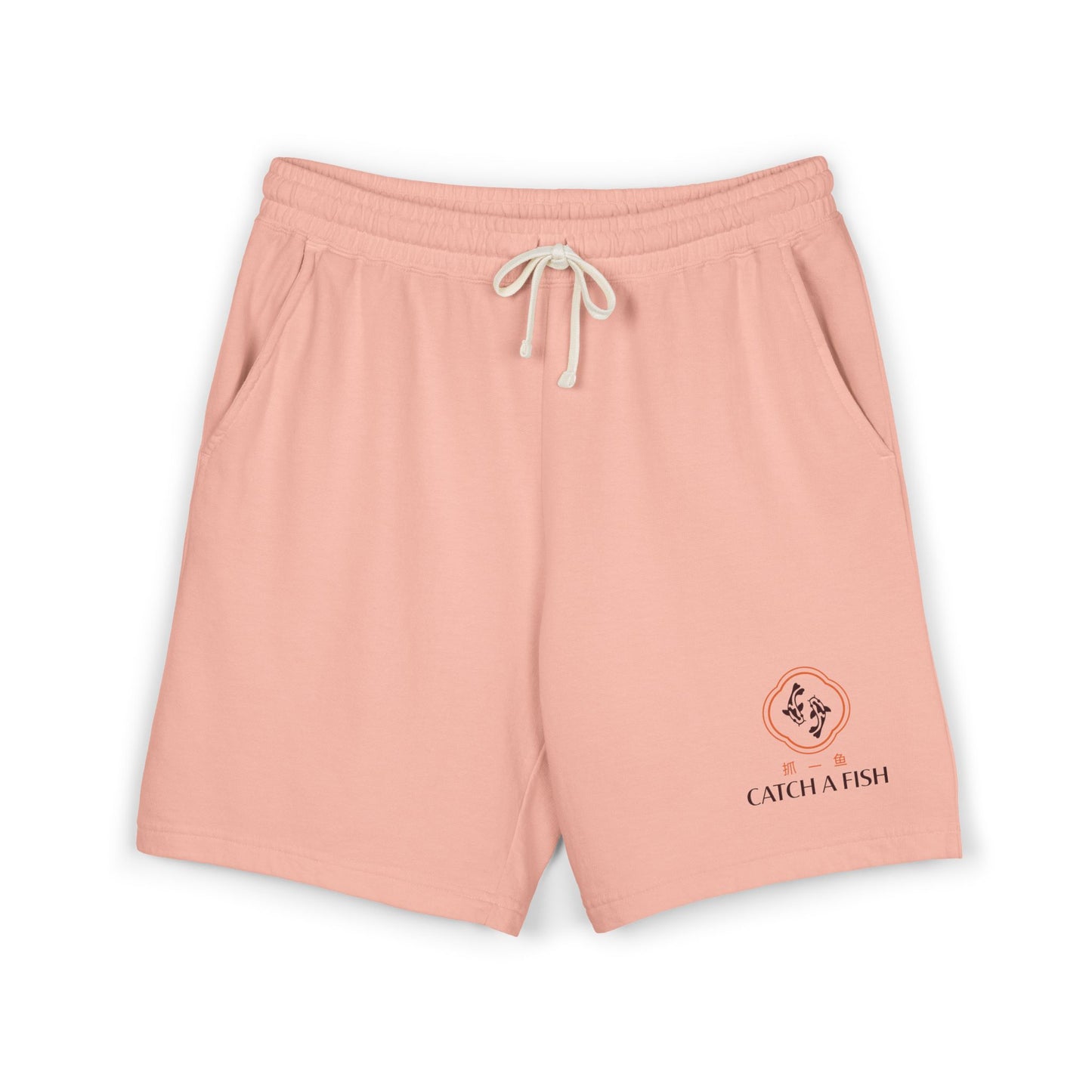 Unisex Garment-Dyed Lightweight Fleece Sweat Shorts