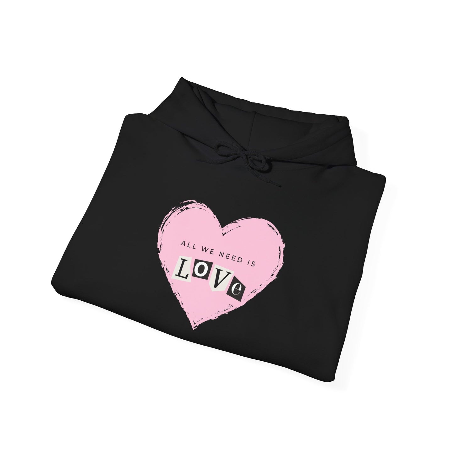 "All we need is love" Unisex Heavy Blend™ Hooded Sweatshirt