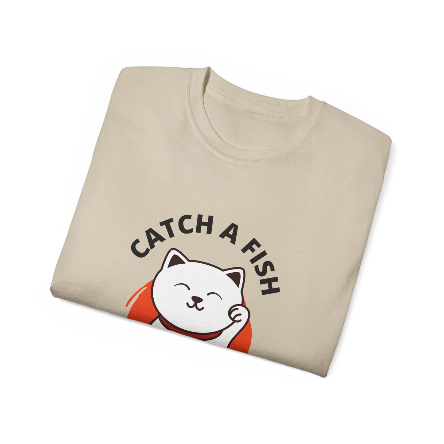 "CAF" Lucky Cat Unisex Ultra Cotton Tee