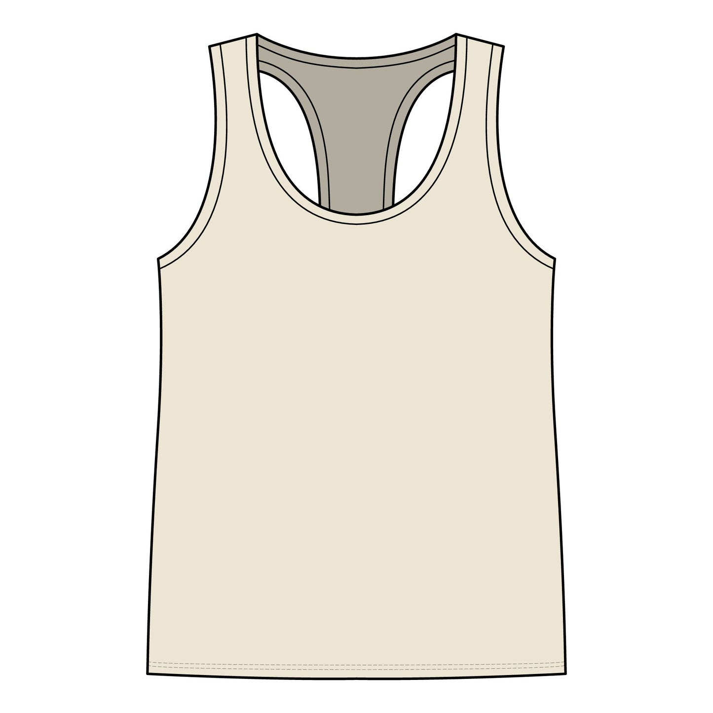 Women's Jersey Racerback Tank