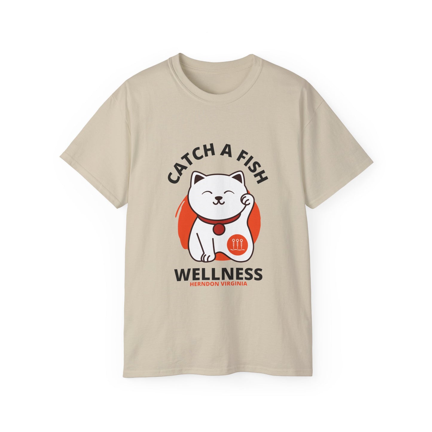"CAF" Lucky Cat Unisex Ultra Cotton Tee