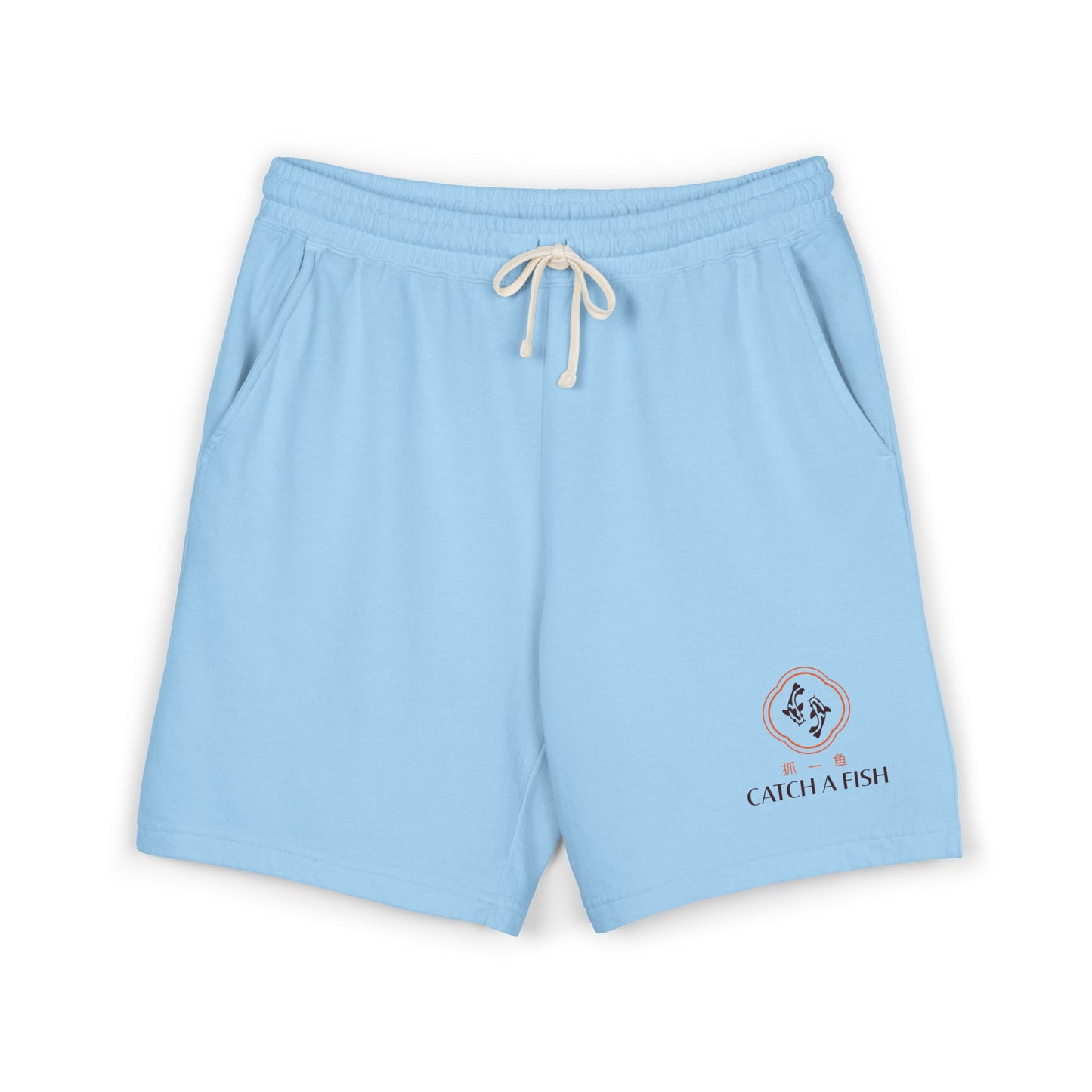 Unisex Garment-Dyed Lightweight Fleece Sweat Shorts