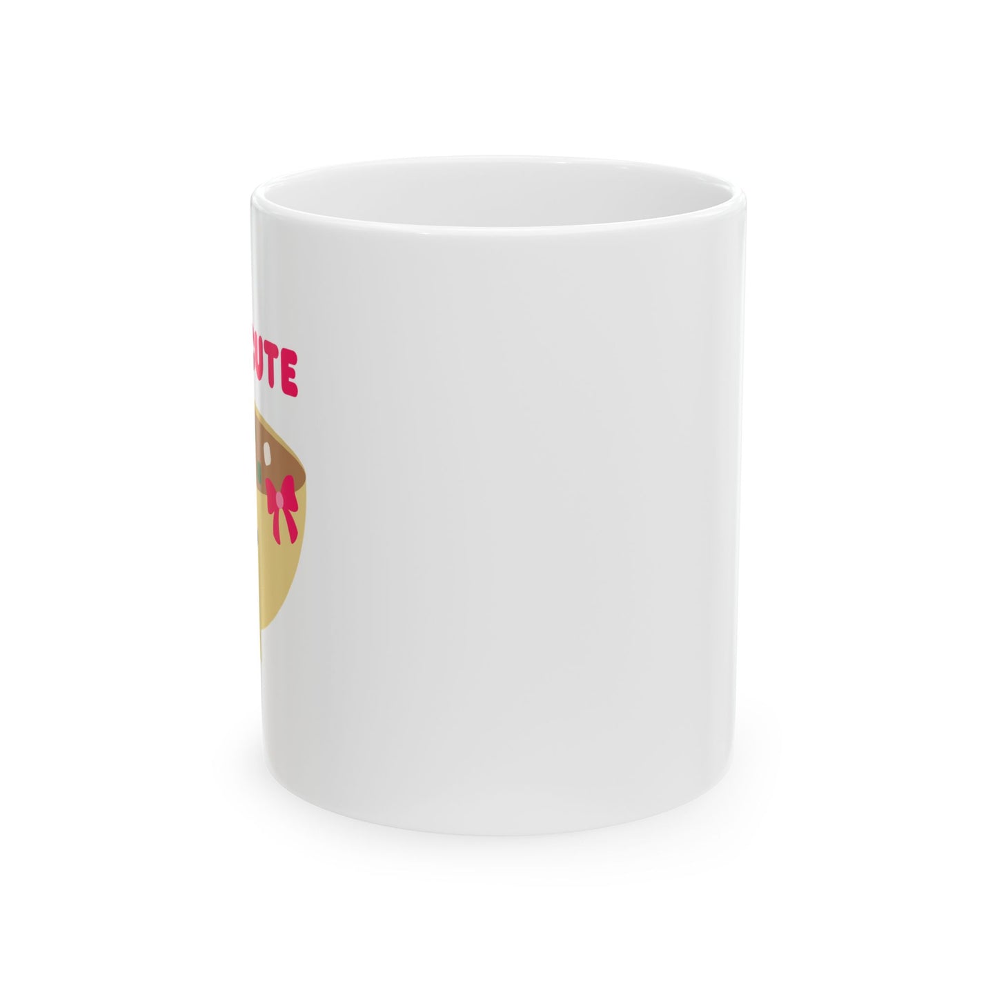 Miso Cute Ceramic Mug, (11oz)