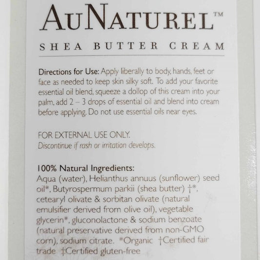 AuNaturel™ Body Cream by CMD Skin Solutions