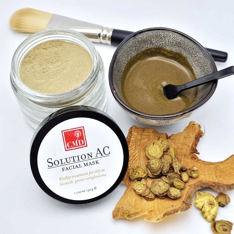 Clarifying Herbal Mask for Acne-Prone Skin